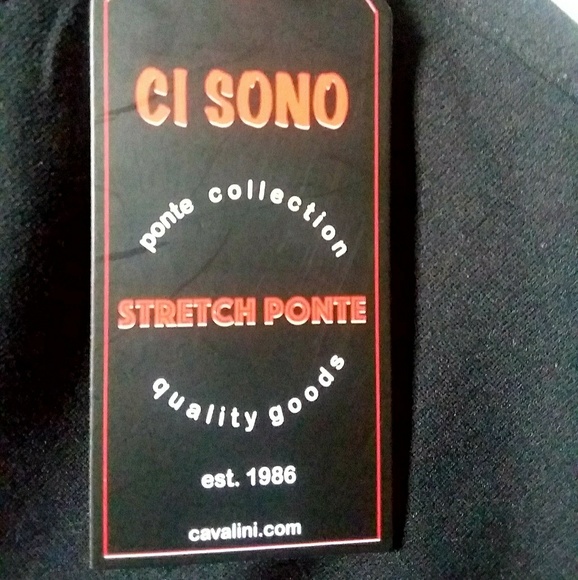 NWT Black Jeggings Ci Sono Ponte Collection - Picture 5 of 8
